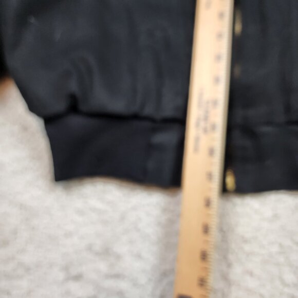 Walls Blizzard Pruf Black Quilted Lined Hooded Jacket Size XL Reg VTG Vintage US - Picture 5 of 7